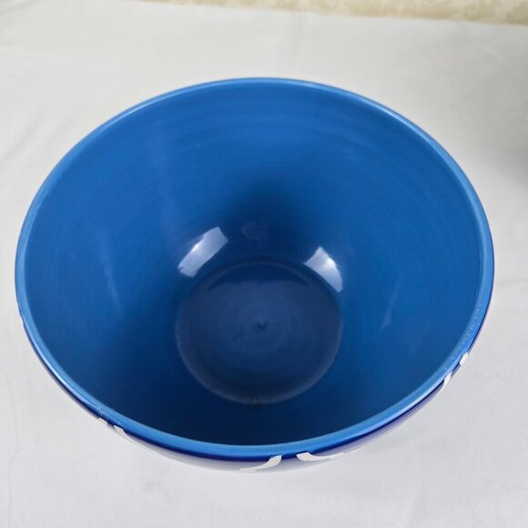 Coventry Nesting Arabesque Bowls Blue White Pattern Dishwashe Safe Ceramic - Picture 4 of 9